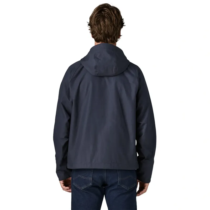 Patagonia Men's Dry Wax Cotton Jacket in New Navy-2