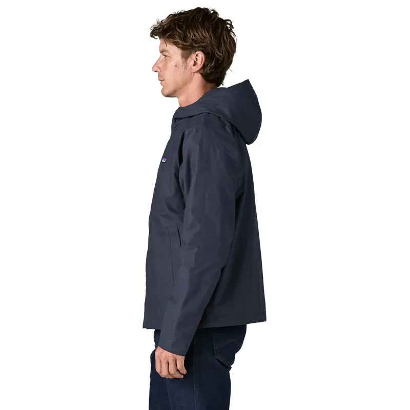 Patagonia Men's Dry Wax Cotton Jacket in New Navy-3