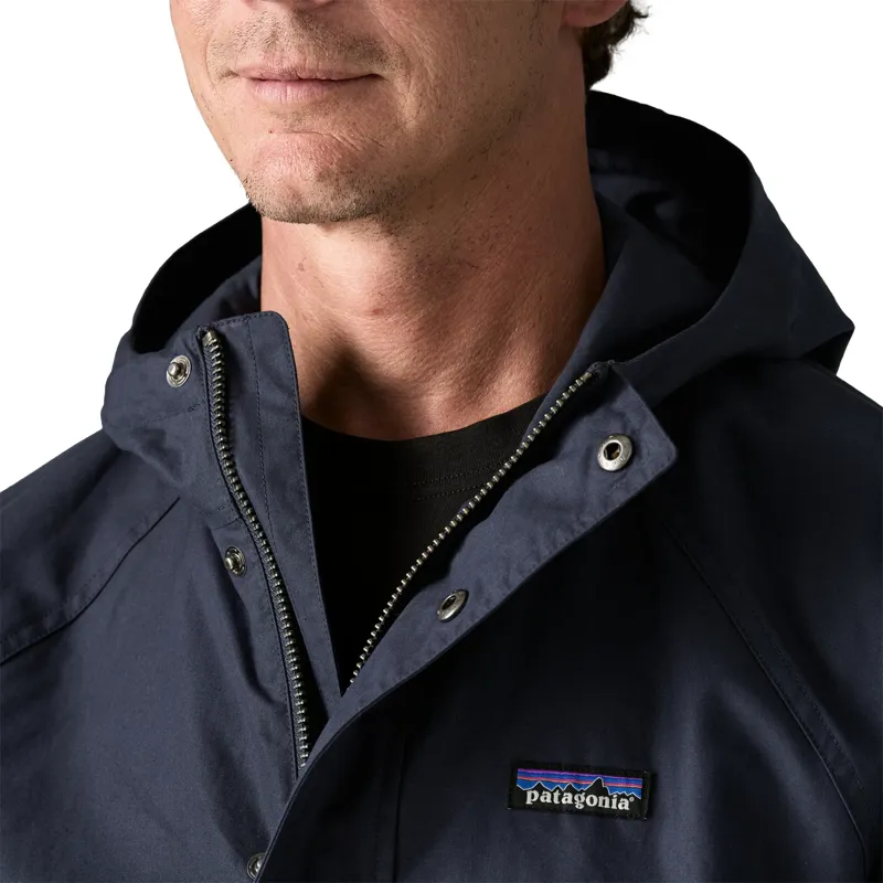 Patagonia Men's Dry Wax Cotton Jacket in Basin Green-6