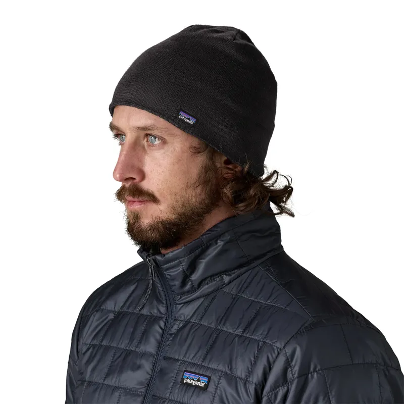 Patagonia Classic Fitz Roy Beanie Hat in Andes Blue-1