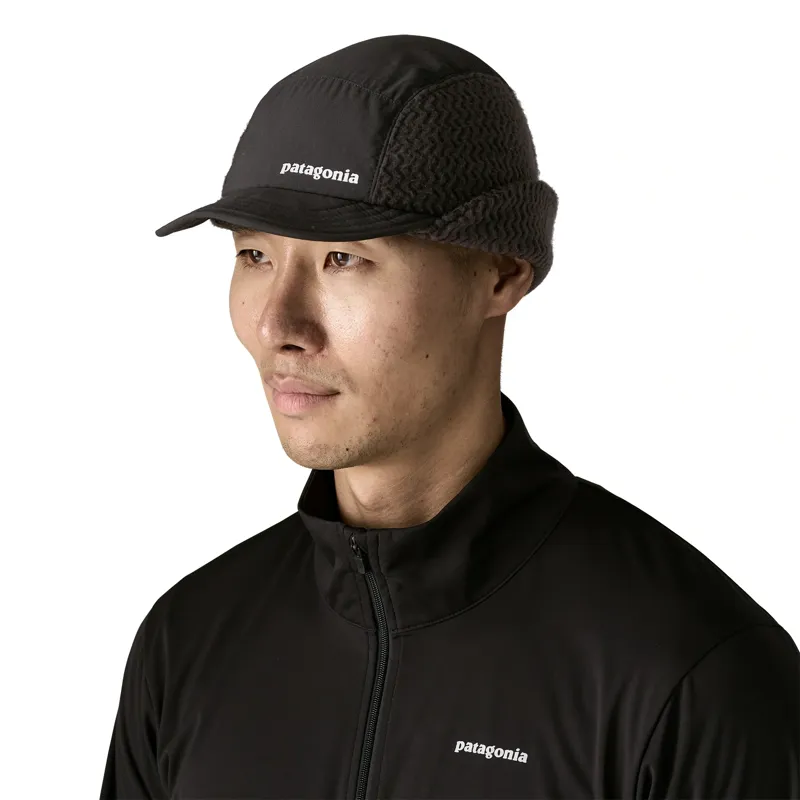 Patagonia Winter Duckbill Cap in Black-2