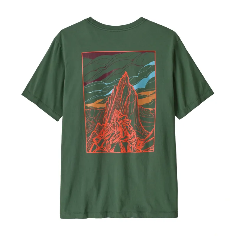 Patagonia Cloud Crag Men's T-Shirt in Canopy Green