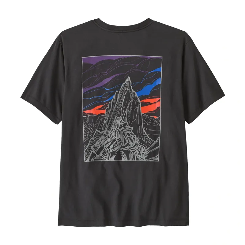 Patagonia Cloud Crag Men's T-Shirt in Ink Black