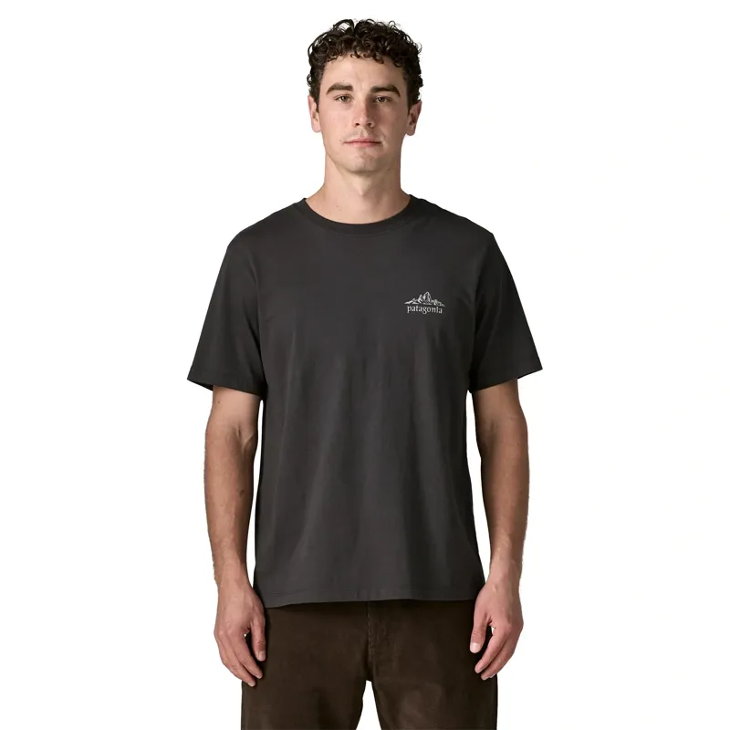 Patagonia Cloud Crag Men's T-Shirt in Ink Black-1