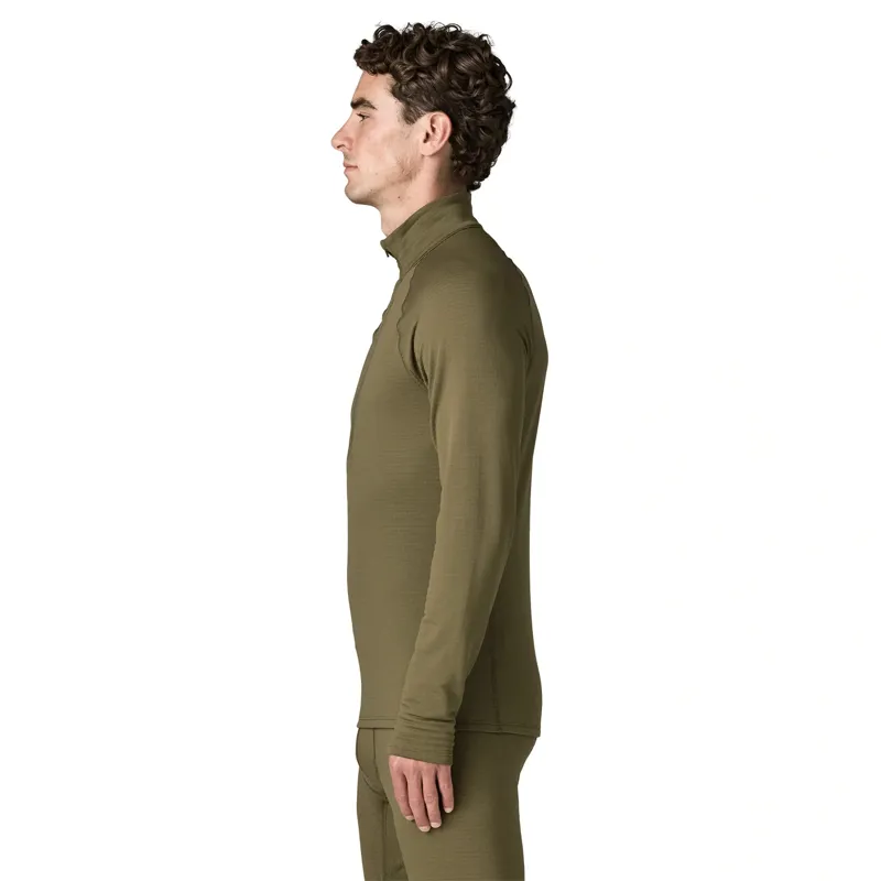Patagonia Men's Capilene Thermal Weight Zip-Neck Baselayer in Black-3