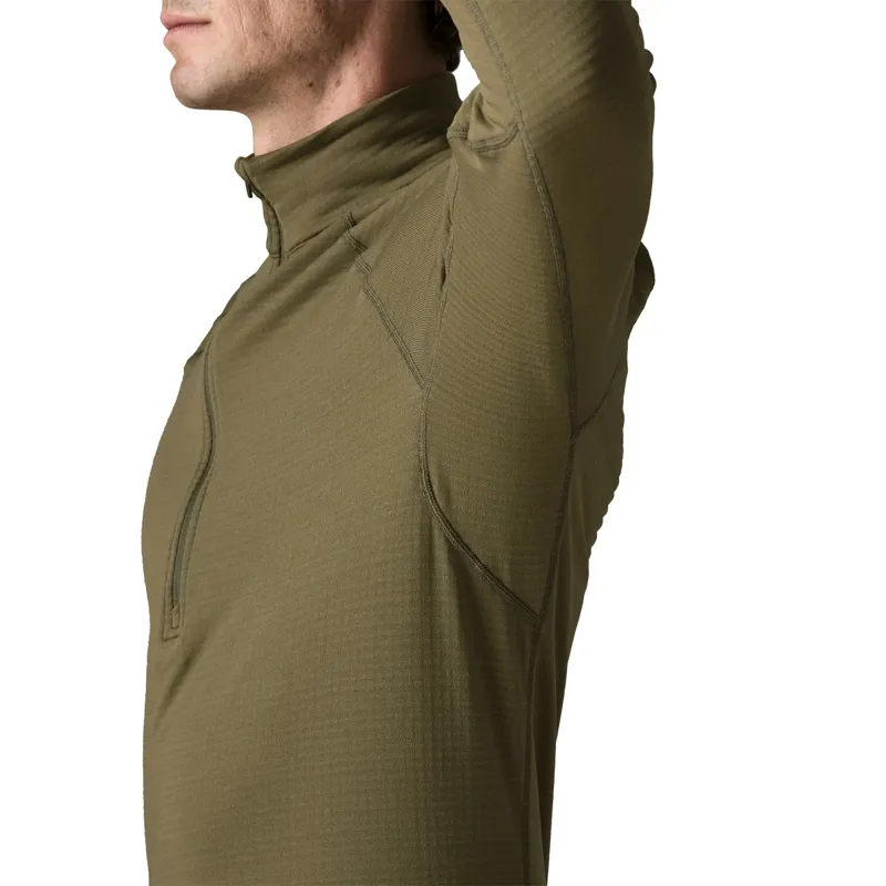 Patagonia Men's Capilene Thermal Weight Zip-Neck Baselayer in Autumn Orange-4
