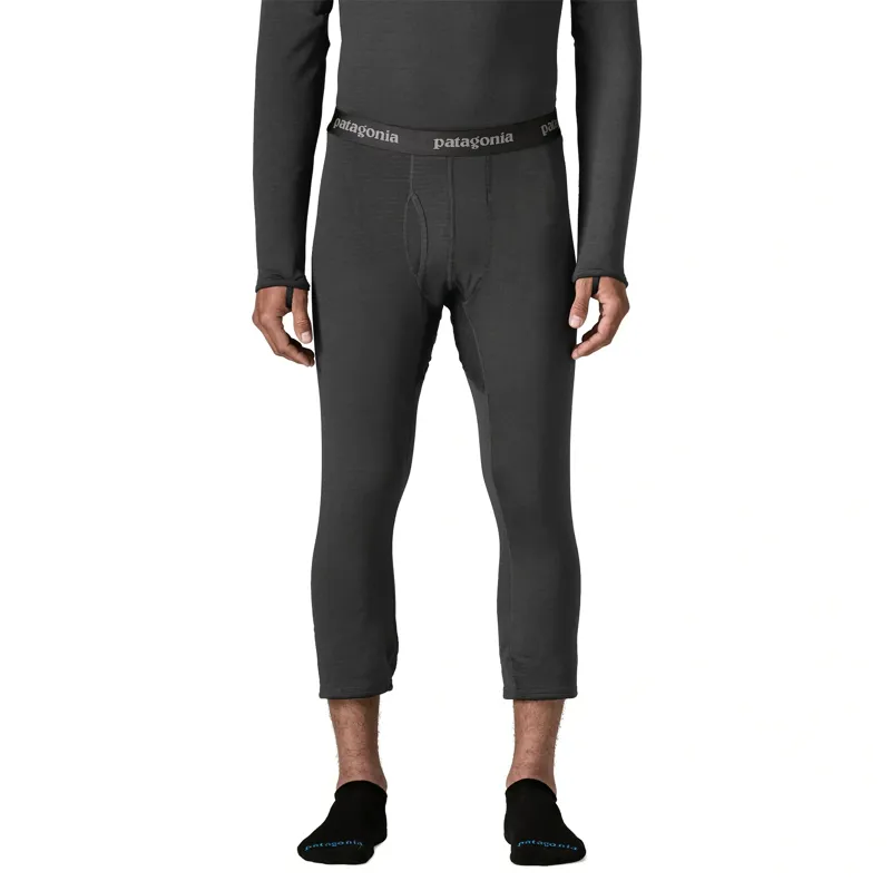 Patagonia Men's Capilene Thermal Weight Boot Length Bottoms in Black-1