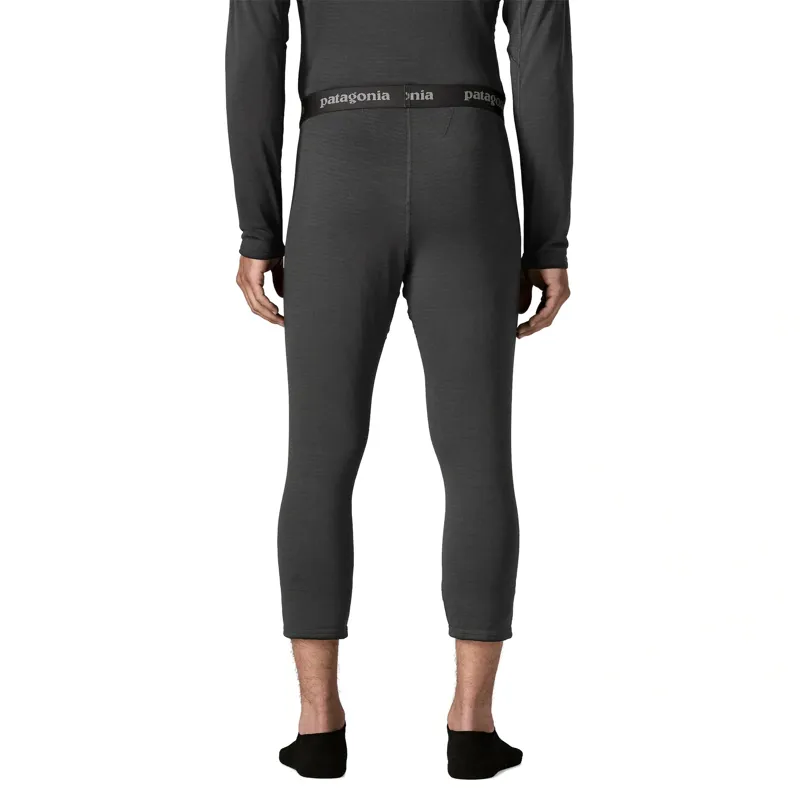 Patagonia Men's Capilene Thermal Weight Boot Length Bottoms in Black-2