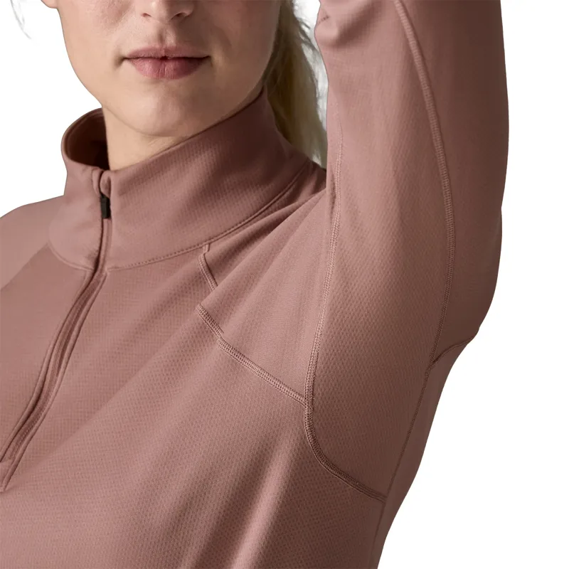 Patagonia Capilene Midweight Zip-Neck Women's Top in Ink Black-3