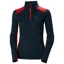 Helly Hansen Women's LIFA Merino Midweight 1/2 Zip Base Layer in Navy