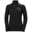 Helly Hansen Women's LIFA Merino Midweight 1/2 Zip Base Layer in Black