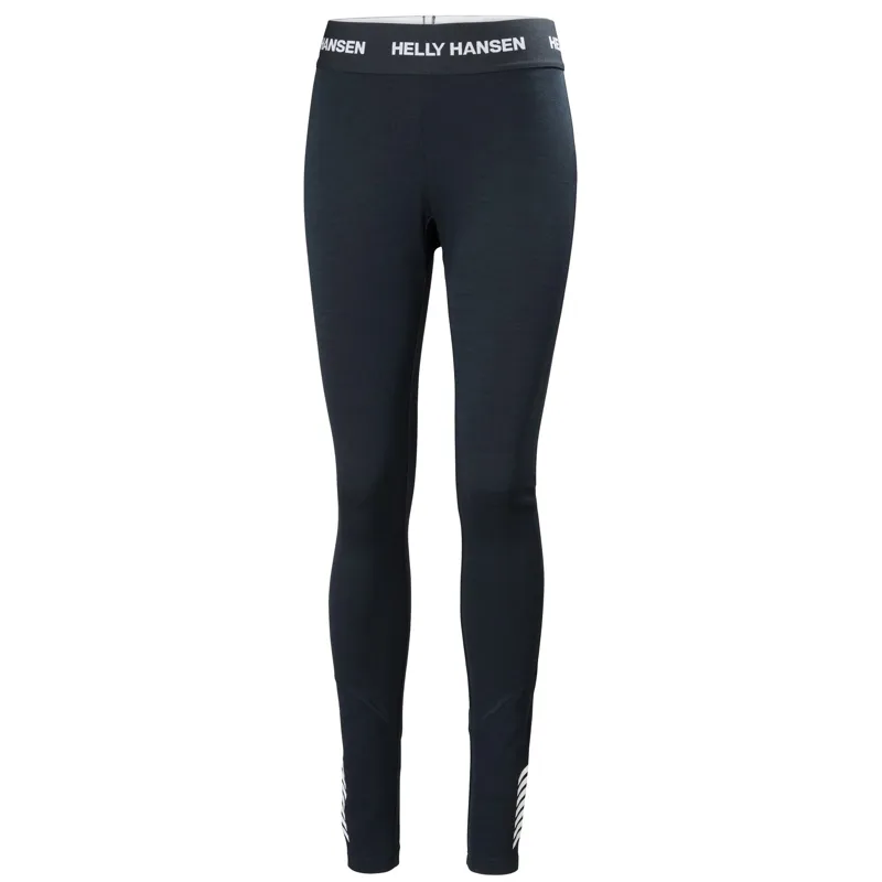 Helly Hansen Women's LIFA Merino Midweight Base Layer Pants in Navy