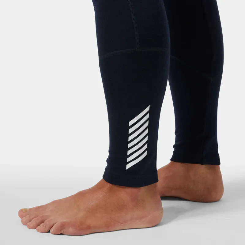 Helly Hansen Women's LIFA Merino Midweight Base Layer Pants in Navy-4