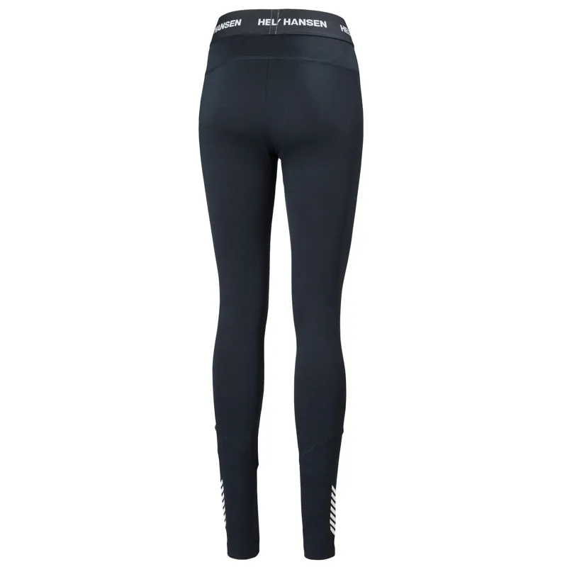 Helly Hansen Women's LIFA Merino Midweight Base Layer Pants in Navy-1