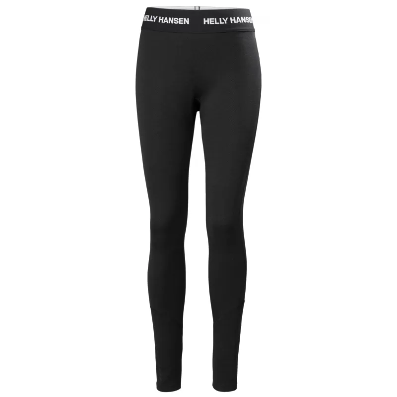 Helly Hansen Women's LIFA Merino Midweight Base Layer Pants in Black