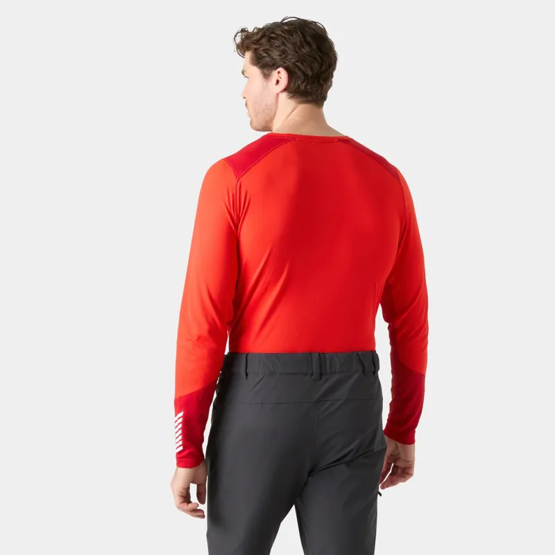 Helly Hansen Men's Lifa Active Crew Base Layer in Black-3