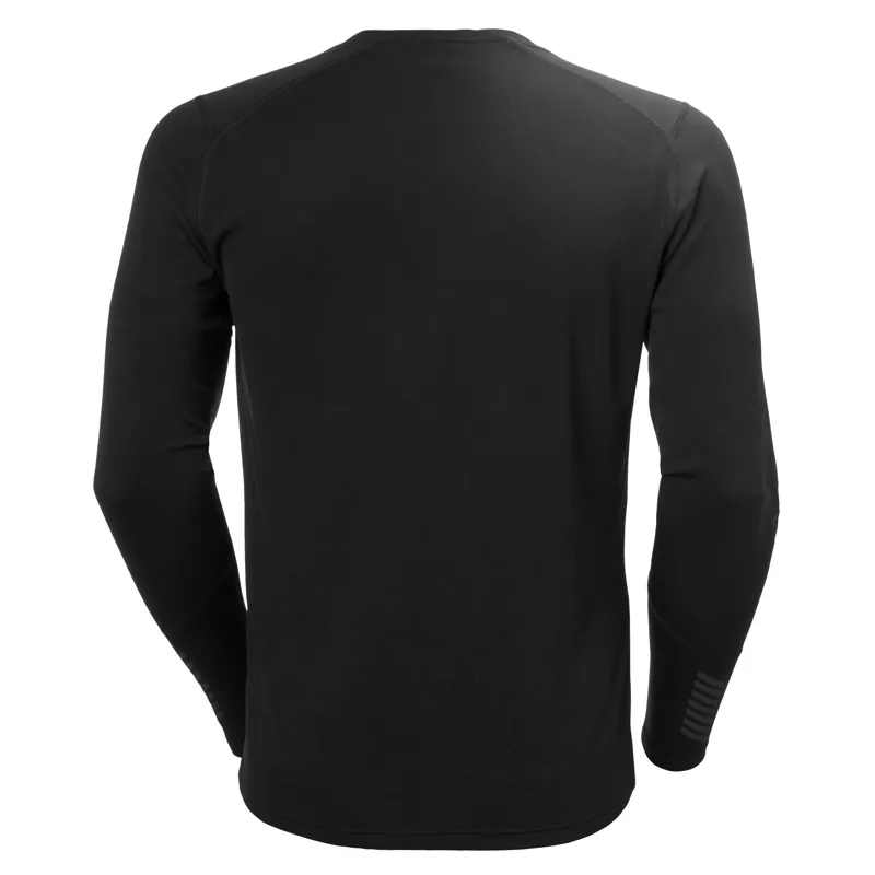 Helly Hansen Men's Lifa Active Crew Base Layer in Black-1