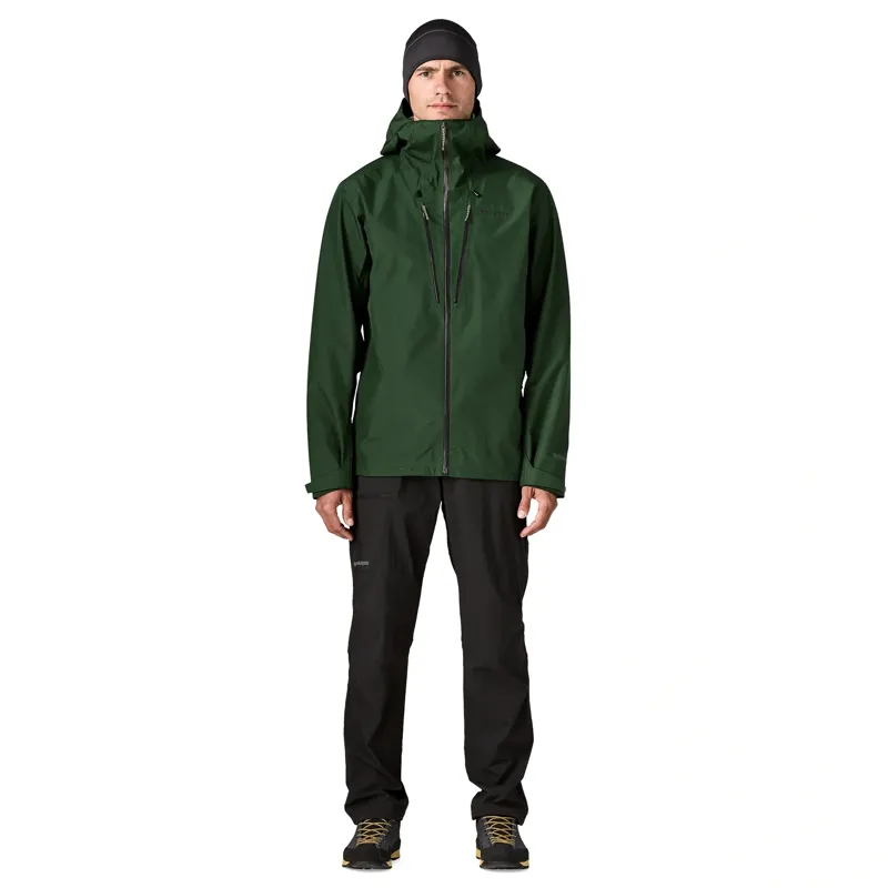 Patagonia Triolet Men's Gore-Tex Jacket in Treeline Green-1