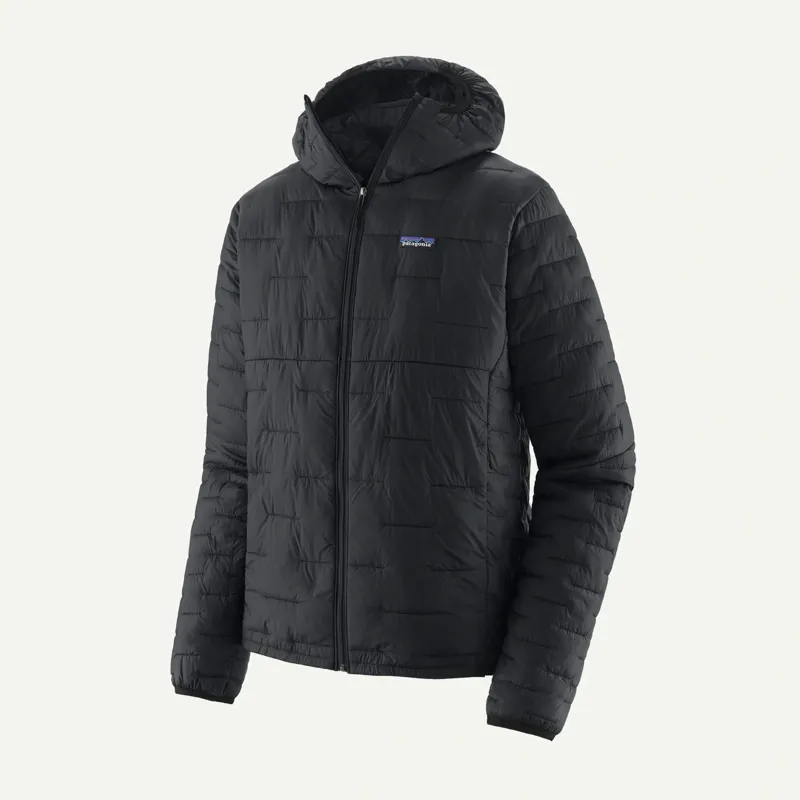 Patagonia Micro Puff Hoody Mens Jacket in Black