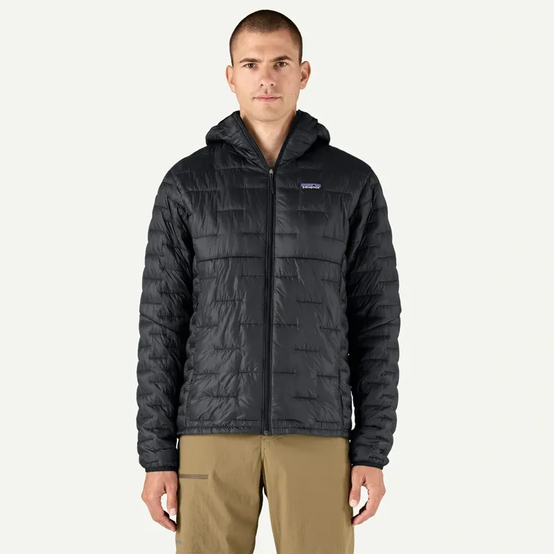 Patagonia Micro Puff Hoody Mens Jacket in Basin Green-1