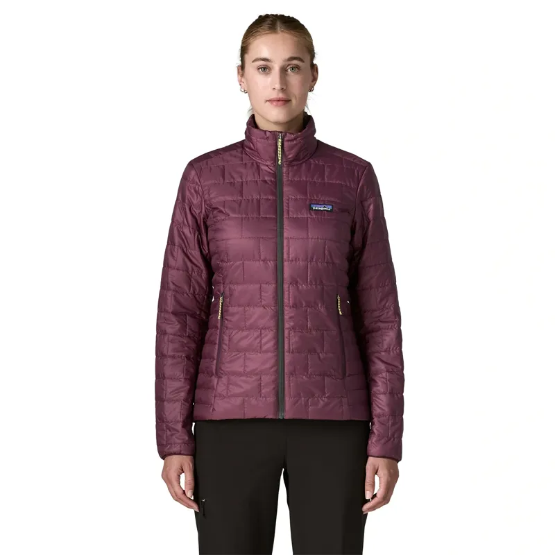Patagonia Women's Nano Puff Jacket in Berry Fig-1