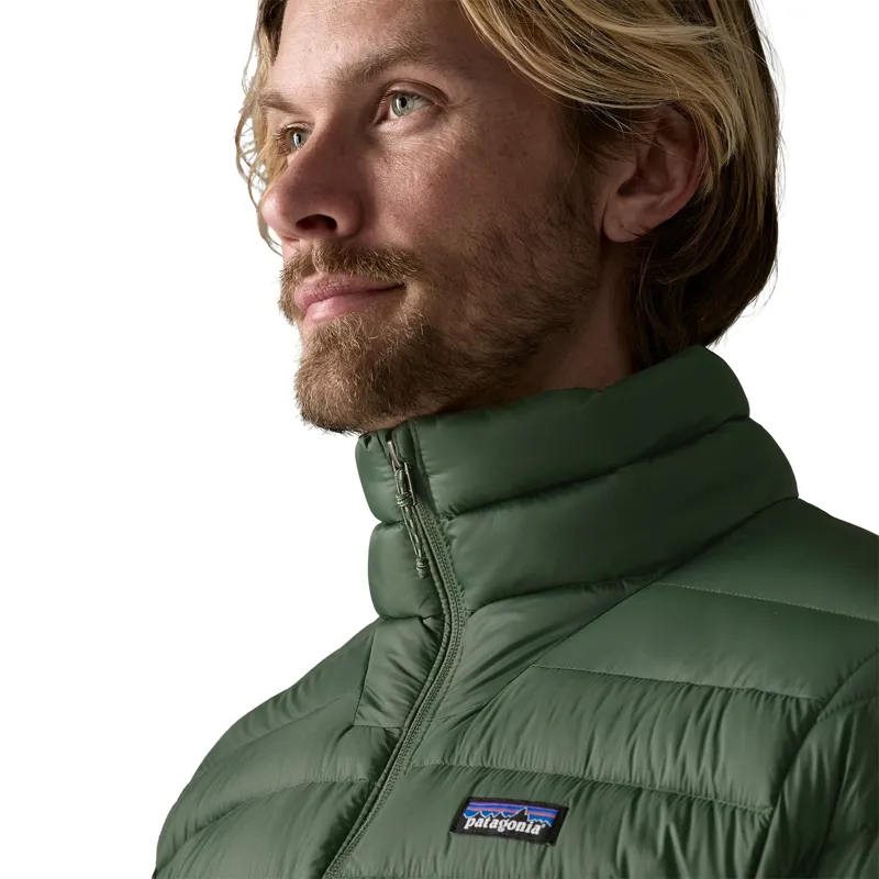 Patagonia Down Sweater Men's Jacket in Treeline Green-6