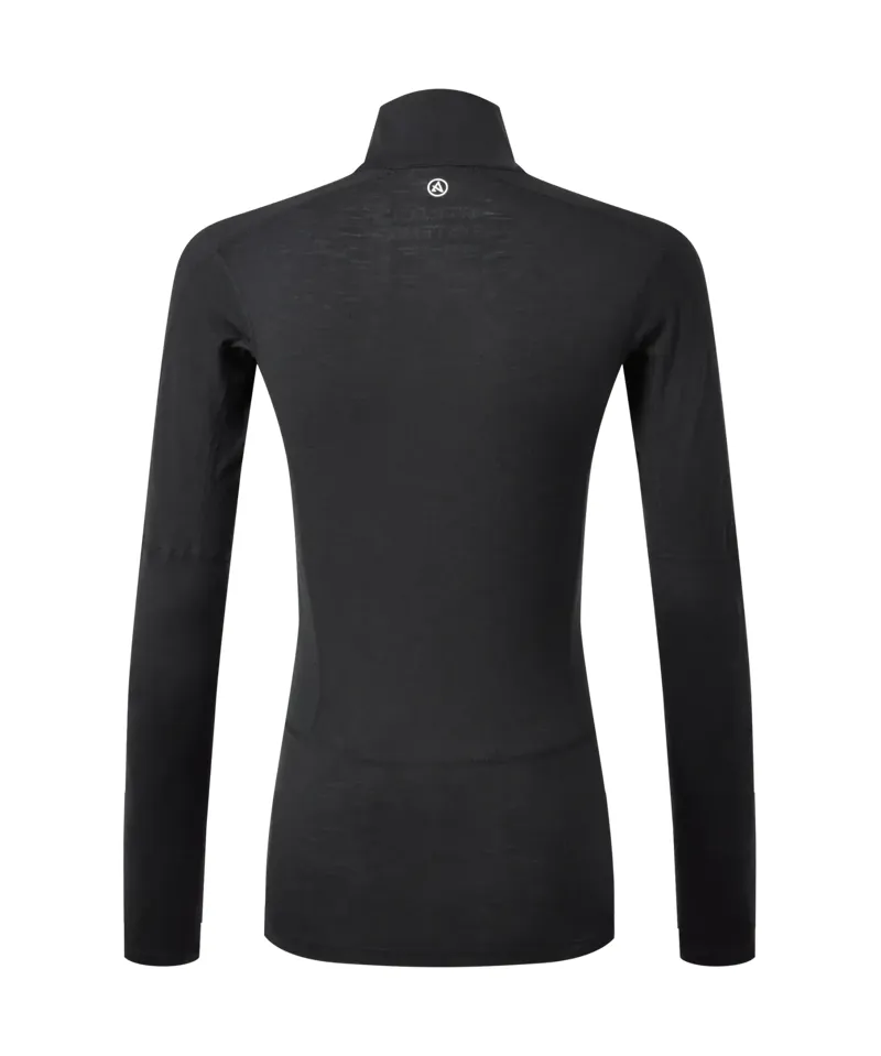 Artilect Boulder 125 Womens 1/4 Zip in Black-1