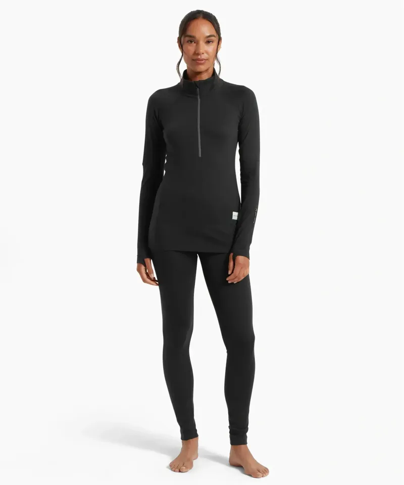 Artilect Boulder 125 Womens 1/4 Zip in Black-2
