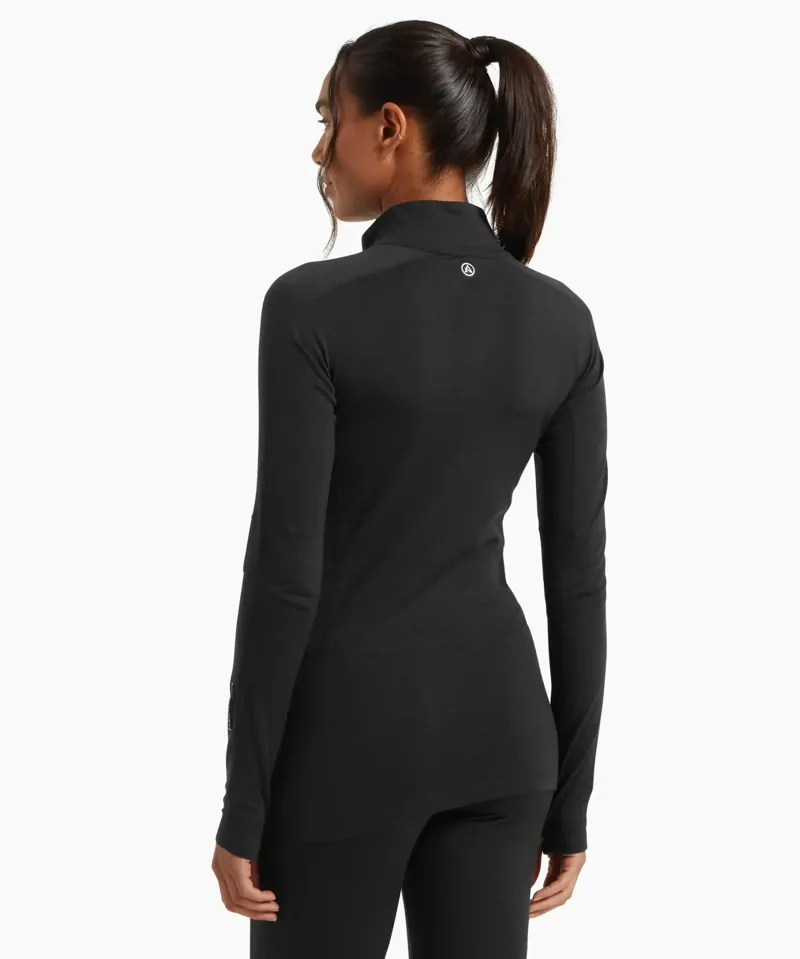Artilect Boulder 125 Womens 1/4 Zip in Black-5