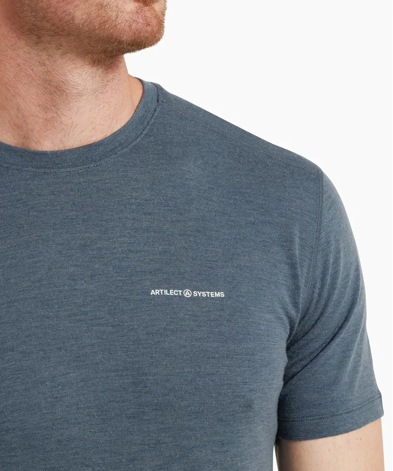 Artilect Exposure Men's Tee in Dark Slate-4