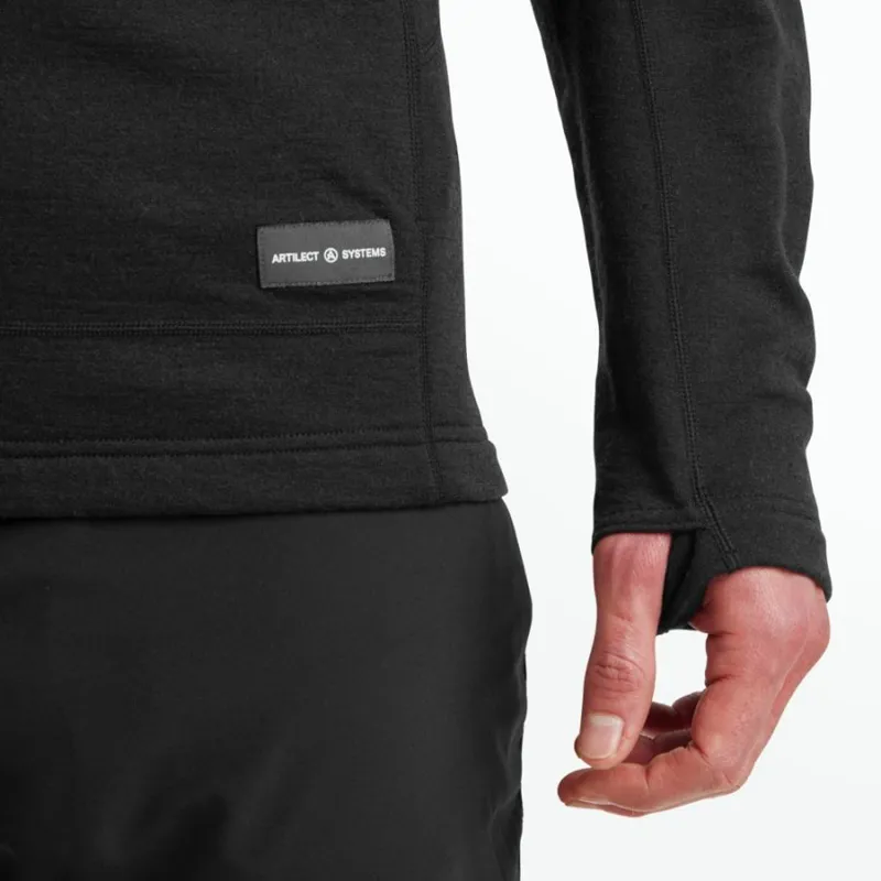 Artilect Mens Quandary Peak Hoodie in Black-7