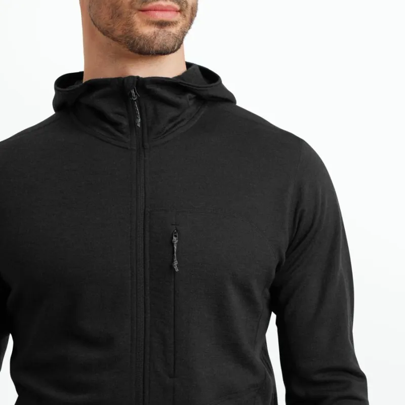 Artilect Mens Quandary Peak Hoodie in Black-5