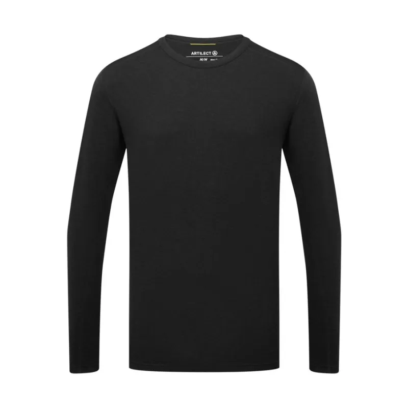 Artilect Redstone 185 Men's Long Sleeve Crew in Black