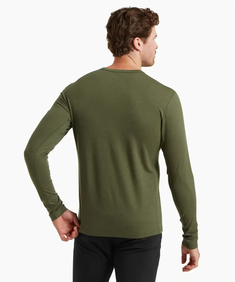 Artilect Redstone 185 Men's Long Sleeve Crew in Deep Green-4