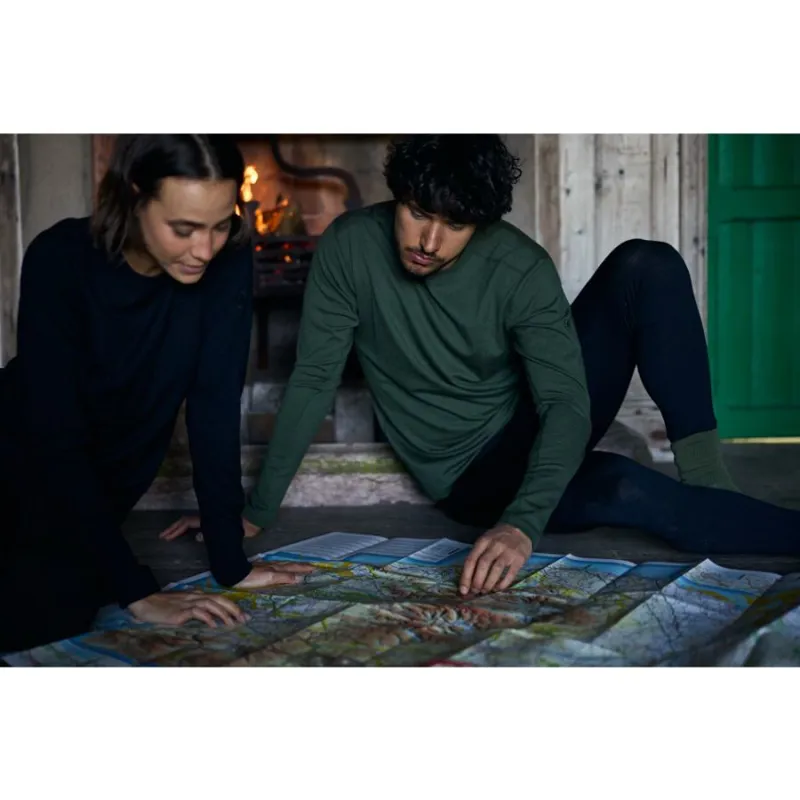 Artilect Redstone 185 Men's Long Sleeve Crew in Deep Green-7