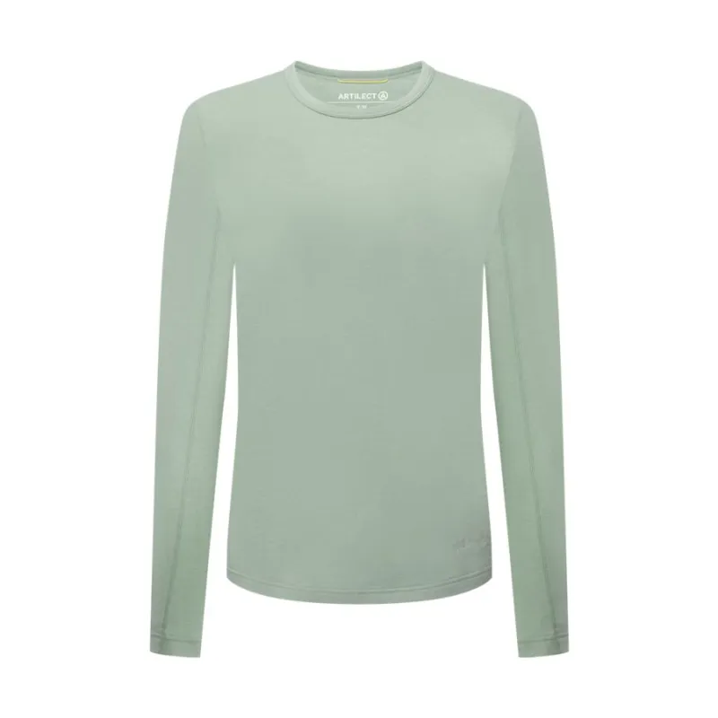 Artilect Redstone Women's 185 Long Sleeve Crew in Iceberg