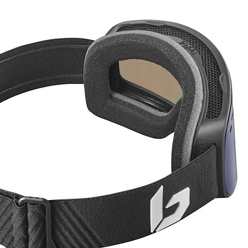 Bolle Nevada Goggles in Black Matte/Bronze Blue-1