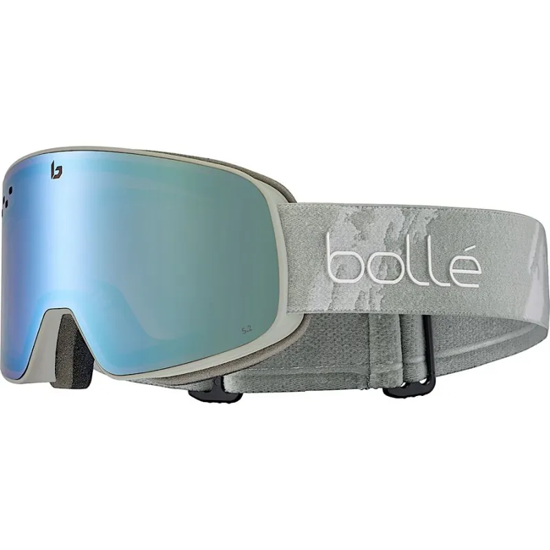 Bolle Nevada Goggles in Grey Camo Matte-Azure
