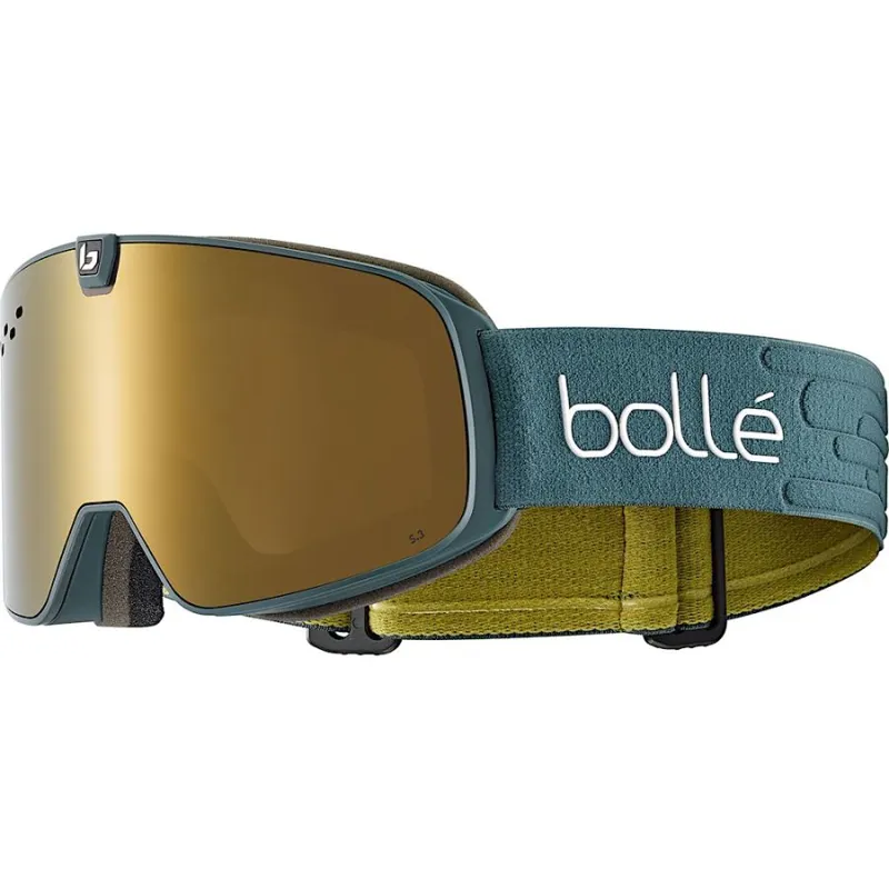 Bolle Nevada NEO Teal Matte Gold 2 Lens C3 and C1 in Teal Matte