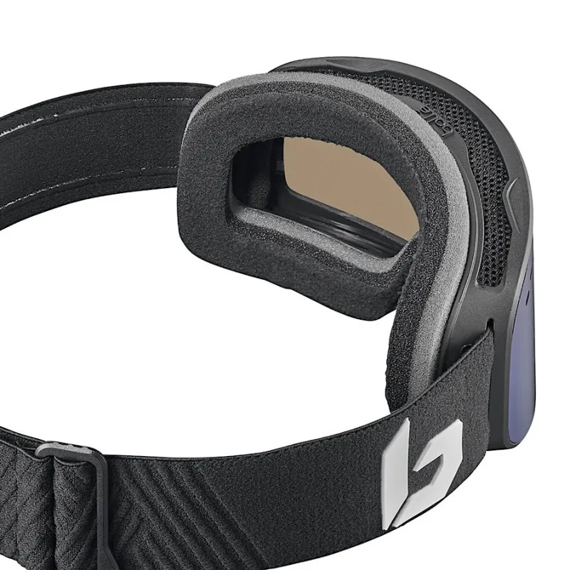 Bolle Nevada Small Goggles in Black Matte-Black Matte-Bronze Blue-1