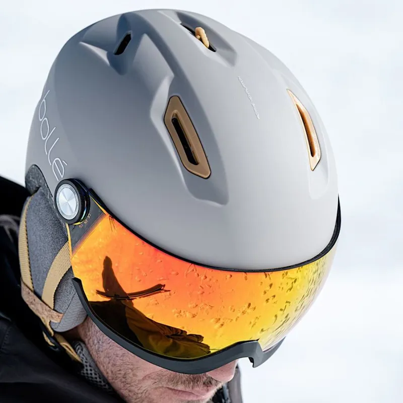Bolle V-Atmos Visor Helmet 2026 in Oatmeal Matte-1