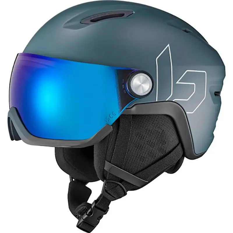 Bolle V-Atmos Visor Helmet 2026 in Prussian Blue Matte