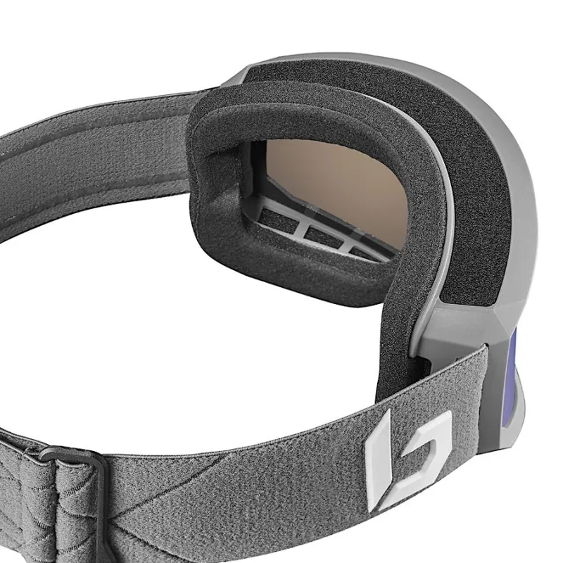 Bolle Y7 OTG 'Over The Glasses' Goggle Lightest Grey Matte/Bronze Blue-1