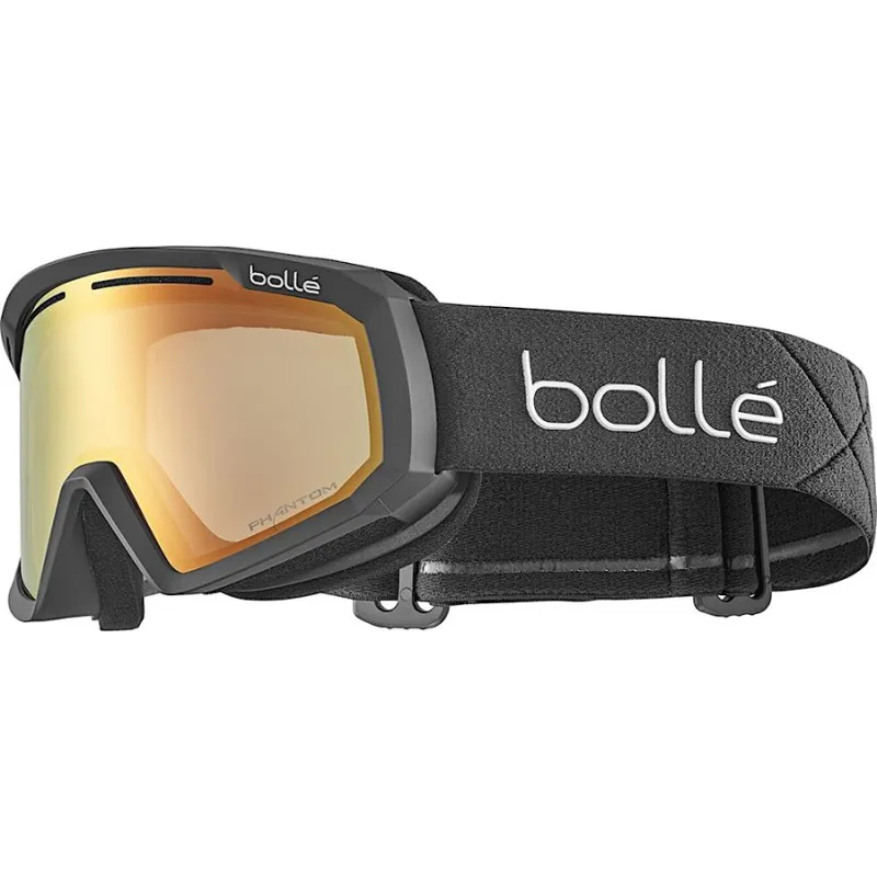 Bolle Y7 OTG 'Over The Glasses' Goggles Black Matte/Phantom Fire Red