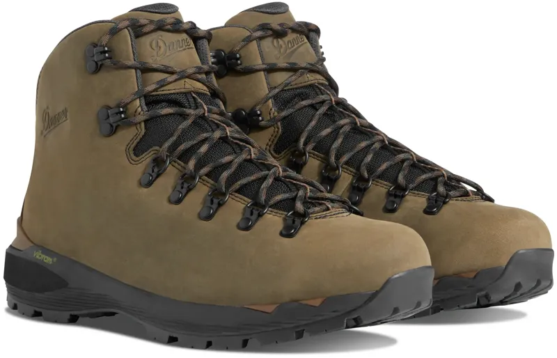 Danner Mountain 600 EVO Men's Hiking Boot in Topsoil Brown/Black-2