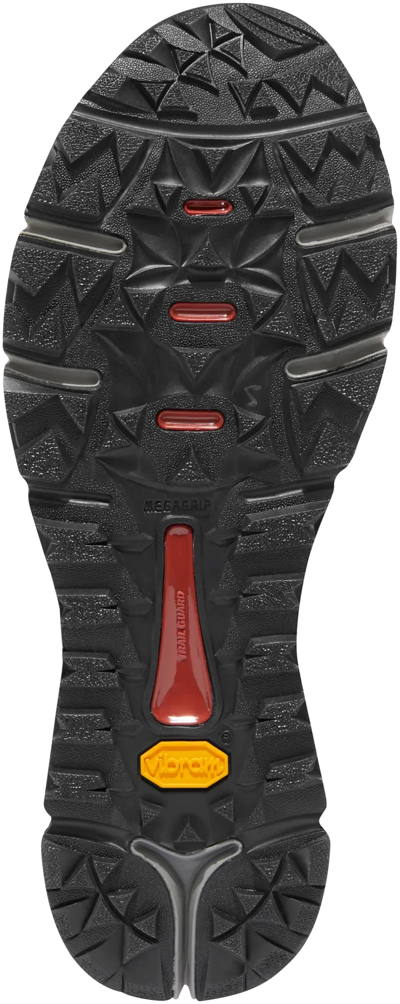 Danner Trail 2650 GTX Men's Hiking Shoe in Dark Grey-Brick Red-4