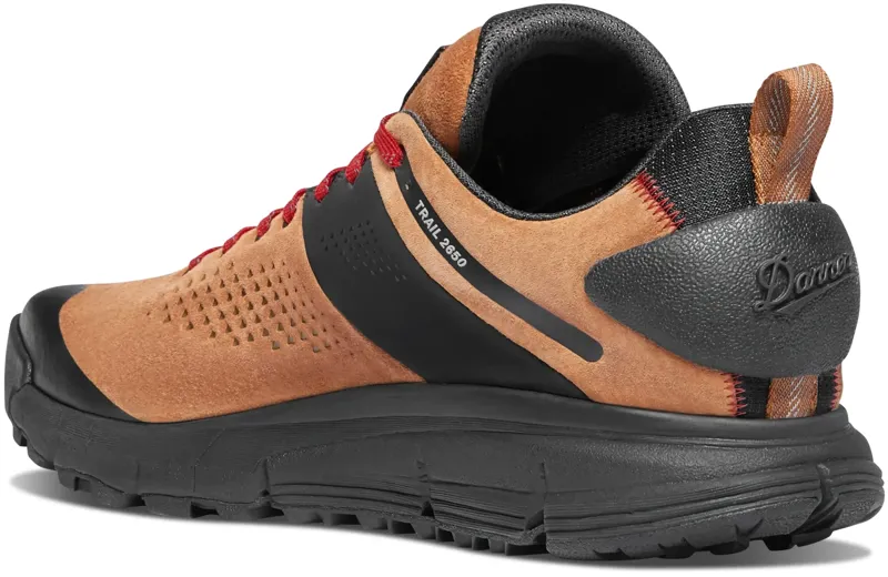 Danner Trail 2650 GTX Men's Suede Hiking Shoe in Brown-Red-2