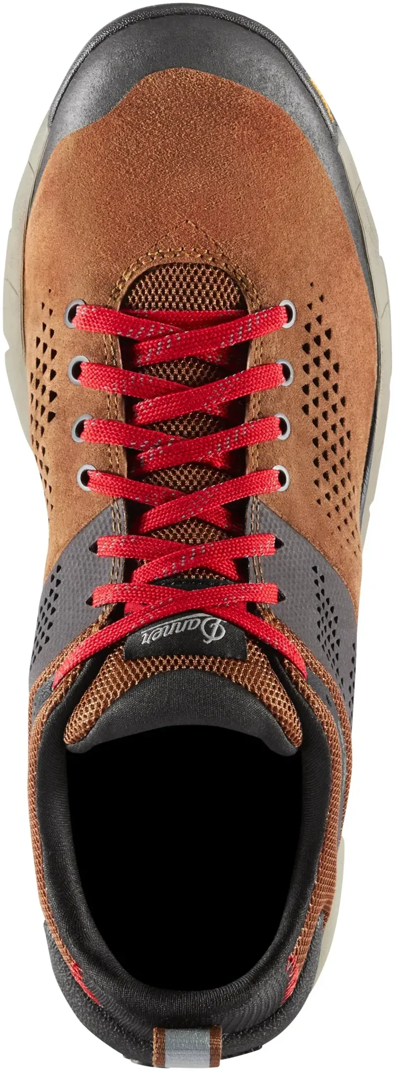 Danner Trail 2650 Men's D Width Hiking Shoe in Brown-Red-3