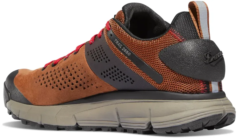 Danner Trail 2650 Men's D Width Hiking Shoe in Brown-Red-2