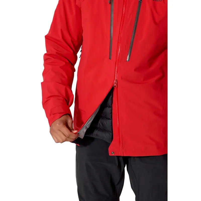 Rab Firewall Guide Men's Waterproof Jacket in Summit Red-6